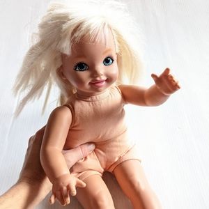 Mattel Blonde Hair Blue Eye 16" Doll